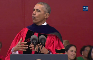 obama commencement